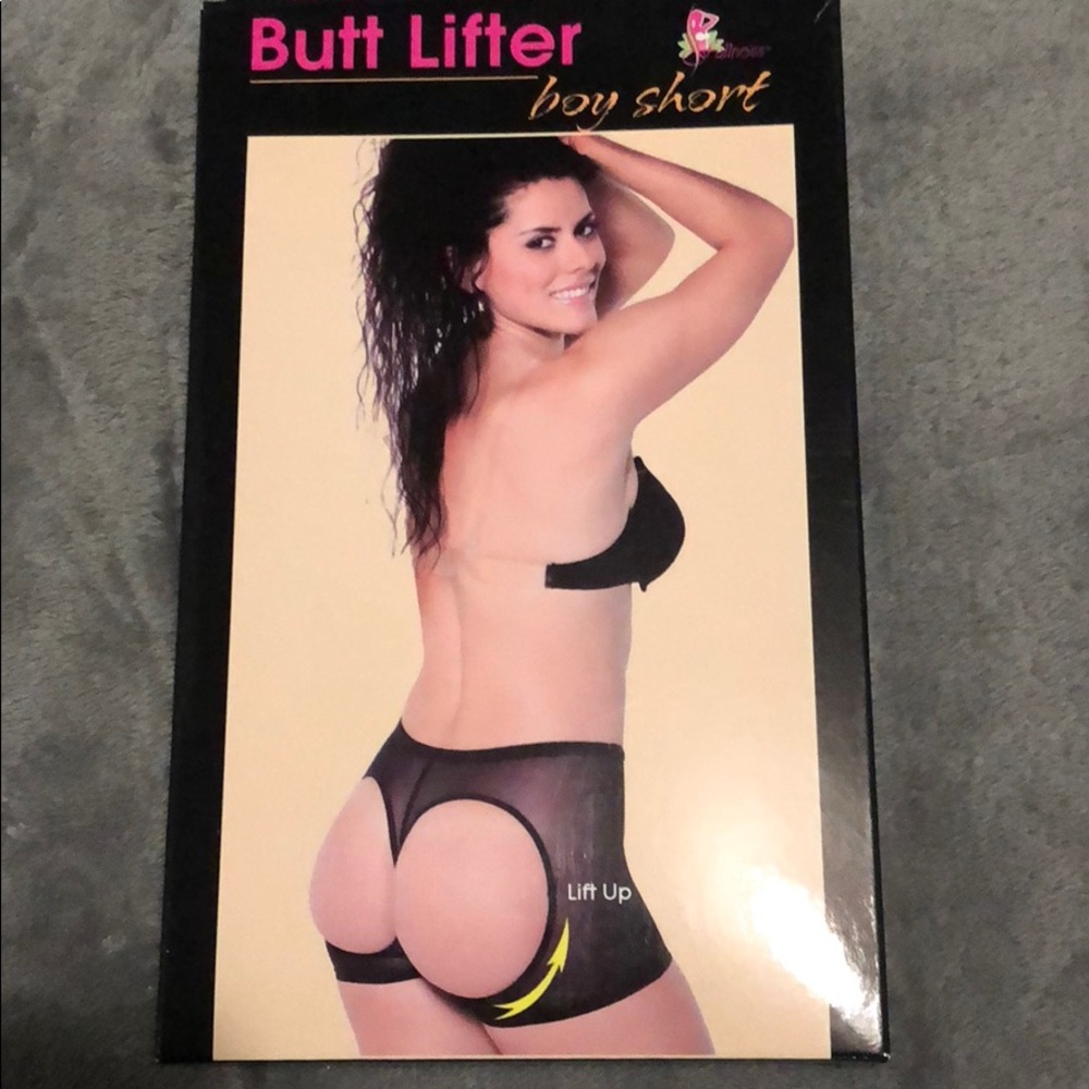 BUTTLIFTER booty shorts.